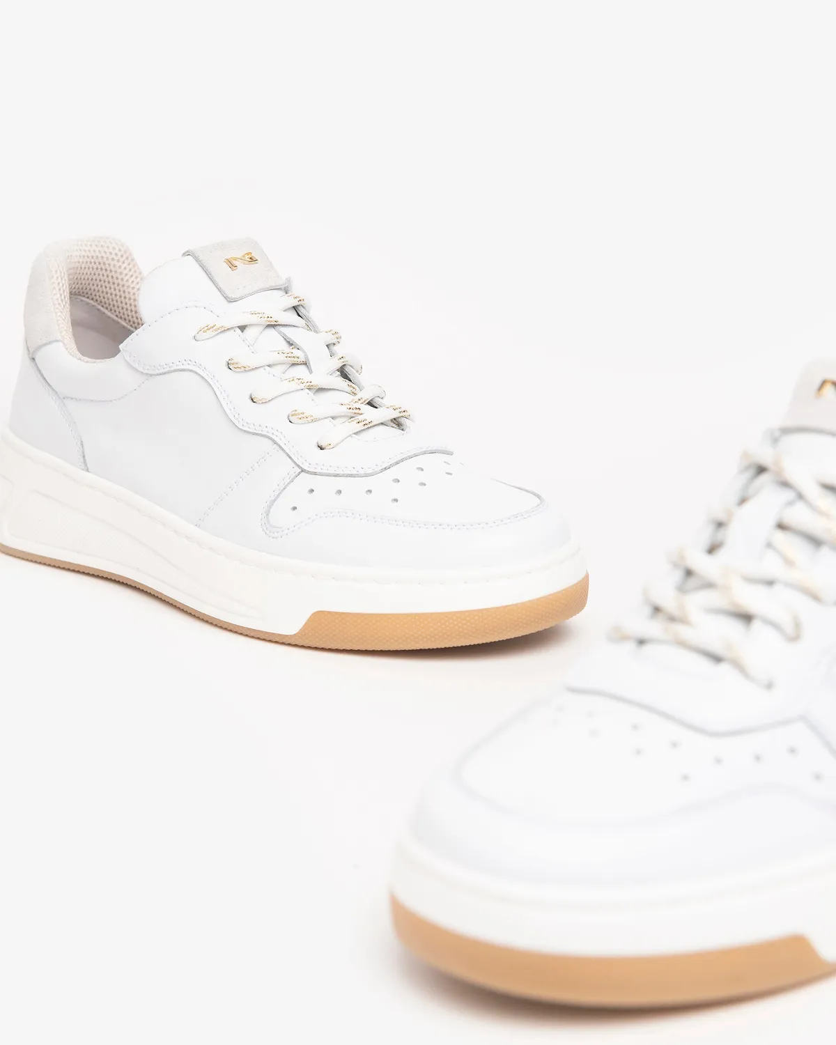 NeroGiardini Sneakers damă piele talpă 4cm mărimi 35-41