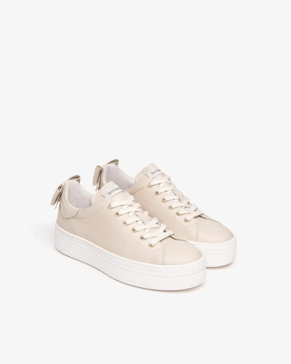 Sneakers dama NeroGiardini piele naturala DryGo