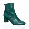 Catinca Shoes GX50 VSC ghete damă verde sclipici piele