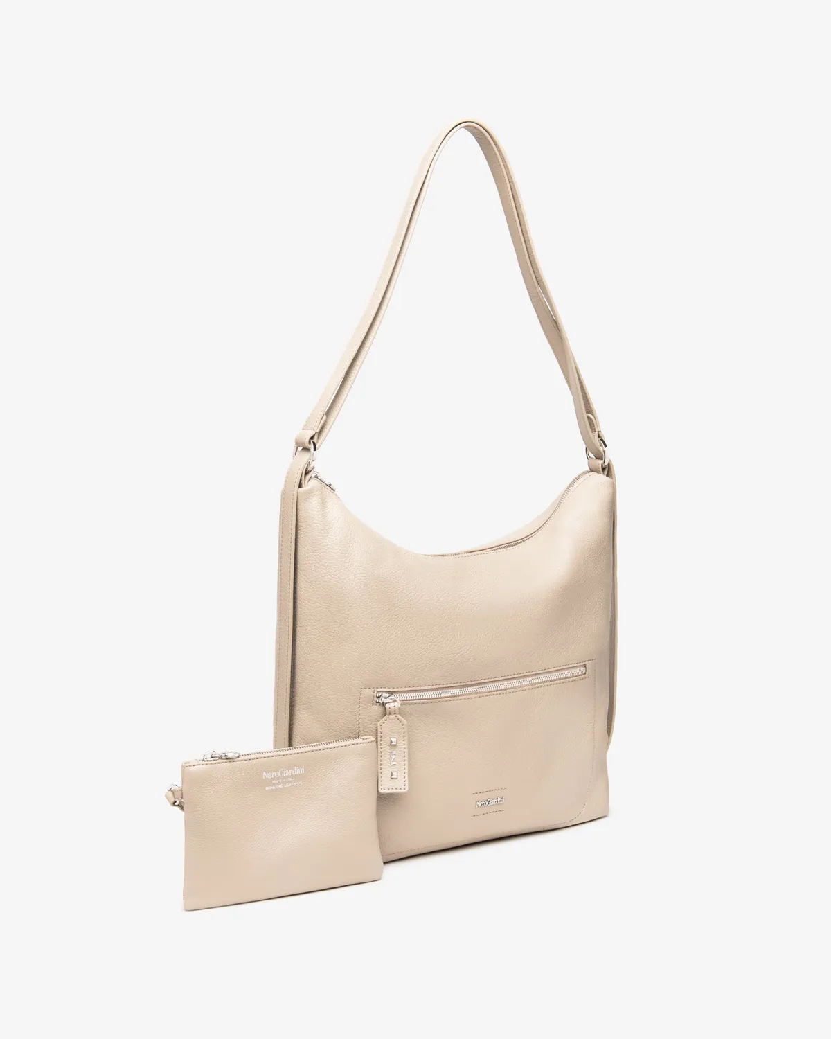 NeroGiardini geanta hobo dama piele marime unica