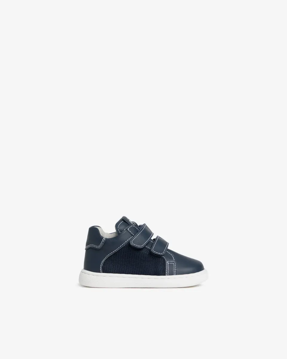 NeroGiardini Junior sneakers baieti piele textil