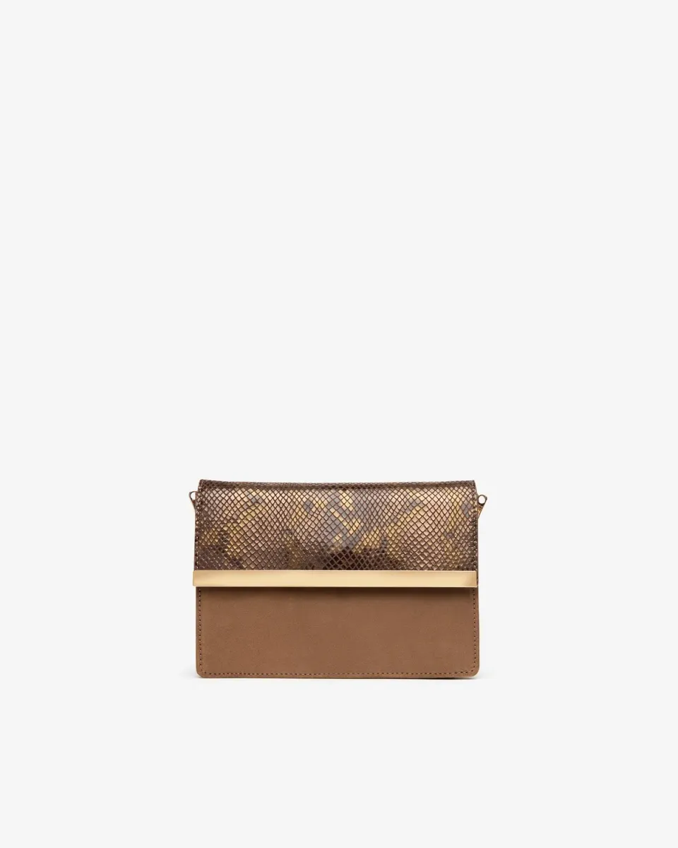NeroGiardini plic dama piele animal print