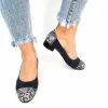 Catinca Shoes T12 BMT pantofi perforati bleumarin