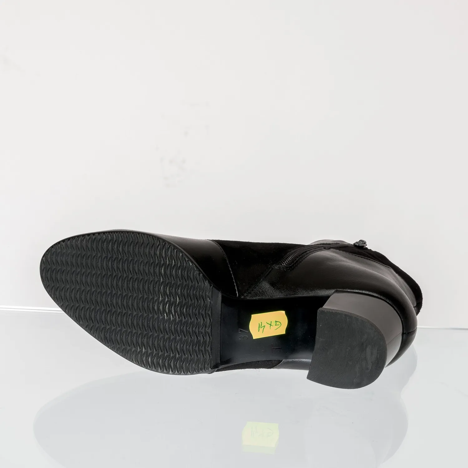 Catinca Shoes GX41 NBA ghete piele naturala negru