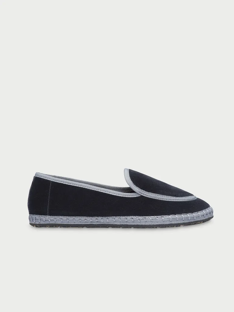 Flagelus Fogg pantofi belgieni catifea gri