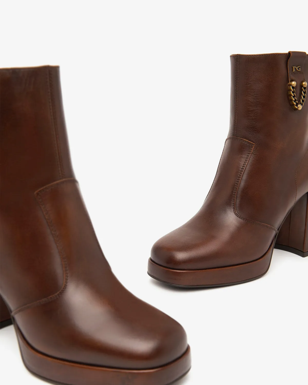 NeroGiardini botine piele dama elegante iarna