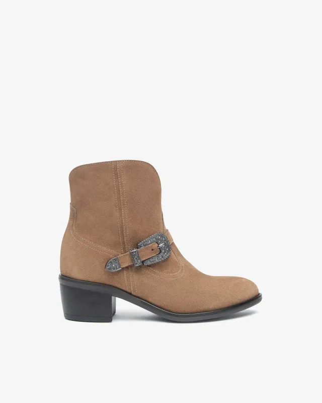 NeroGiardini Botine Piele Intoarsa de Toamna Marimi 35-41