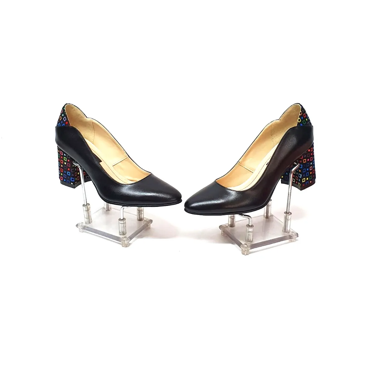 Catinca Shoes R9 NBPC pantofi piele patratele
