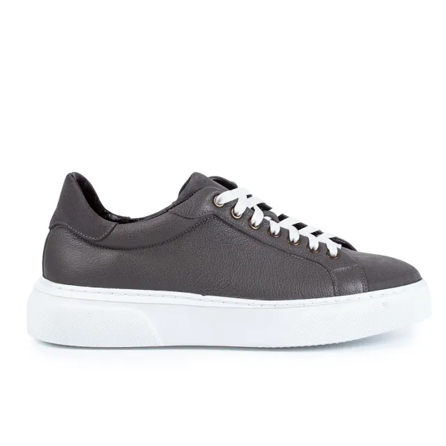 Lucas Shoes 510 sneakers piele gri barbati
