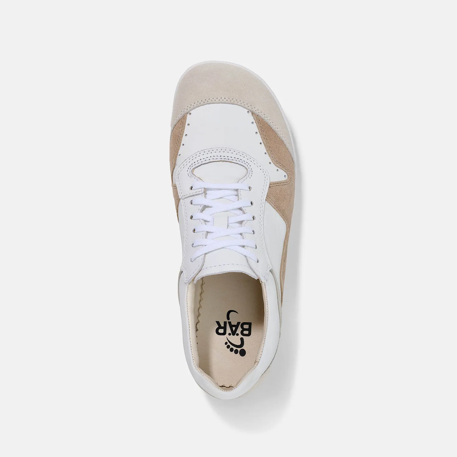 BÄR Alea 2.0 sneaker barefoot albi piele