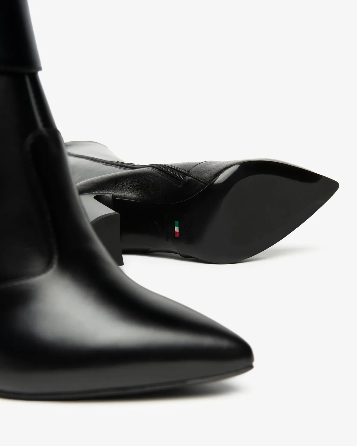 NeroGiardini cizme dama piele toc 95 mm
