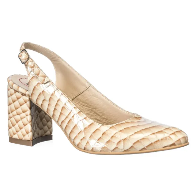 Catinca Shoes R77 MC sandale piele naturala maro croco