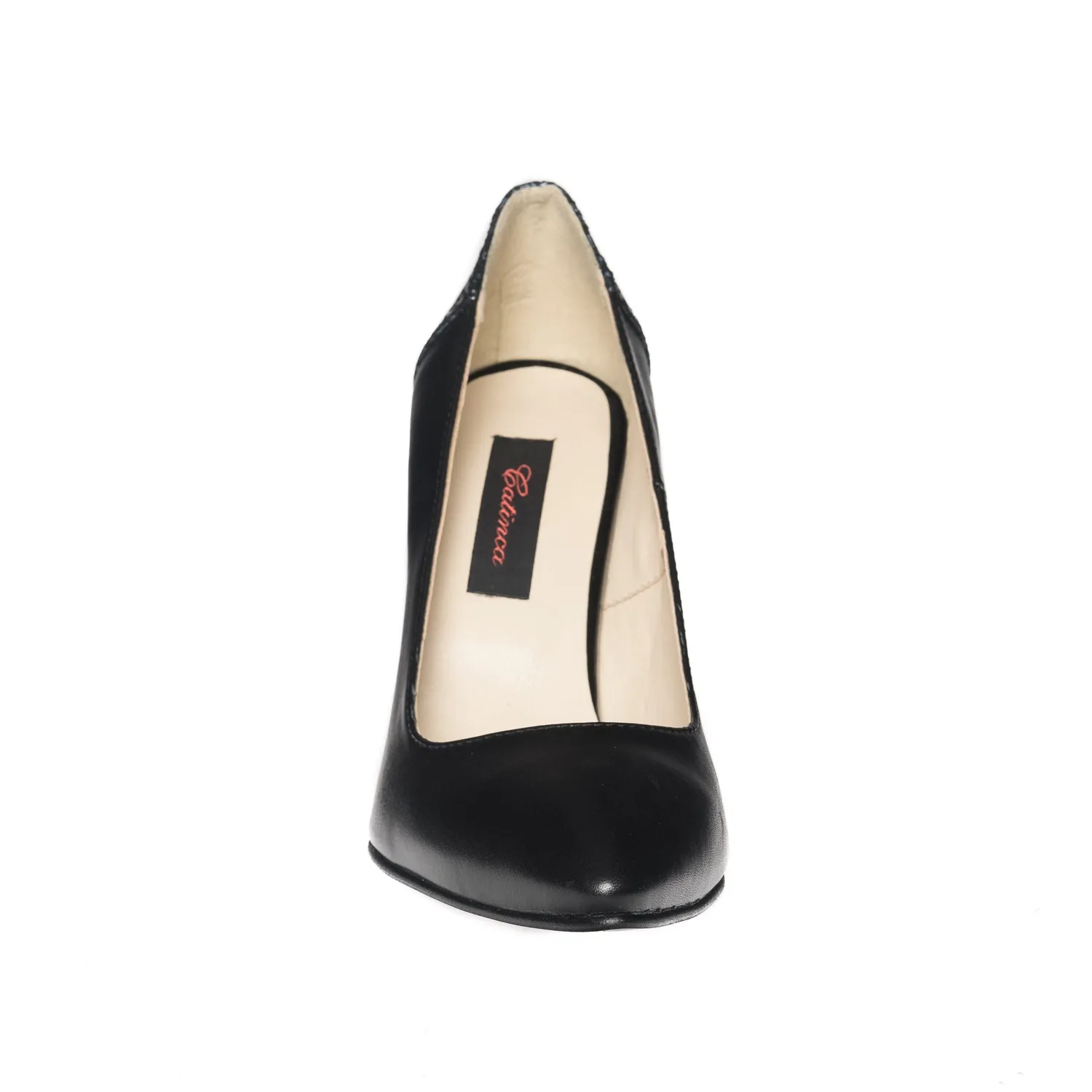 Catinca Shoes 2692 NI pantofi piele negru imprimeu