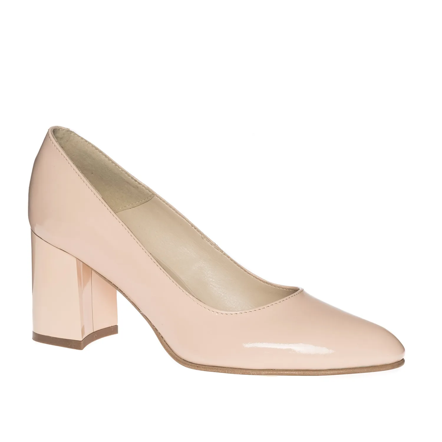 Catinca Shoes R7 LN pantofi dama piele lac nude