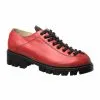 Catinca Shoes X2 RN pantofi dama rosu cu negru piele