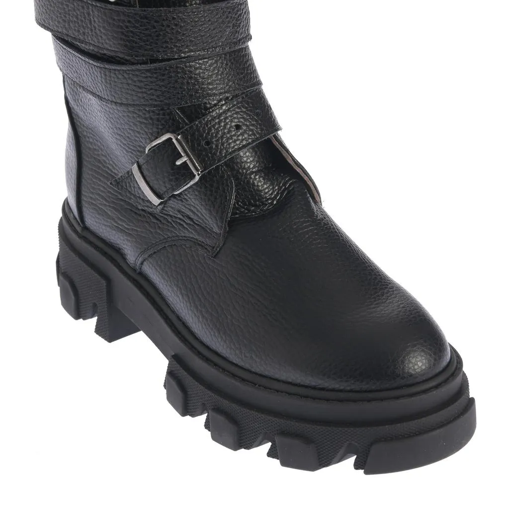 Ana Urbana Shoes Alanis bocanci negri catarame