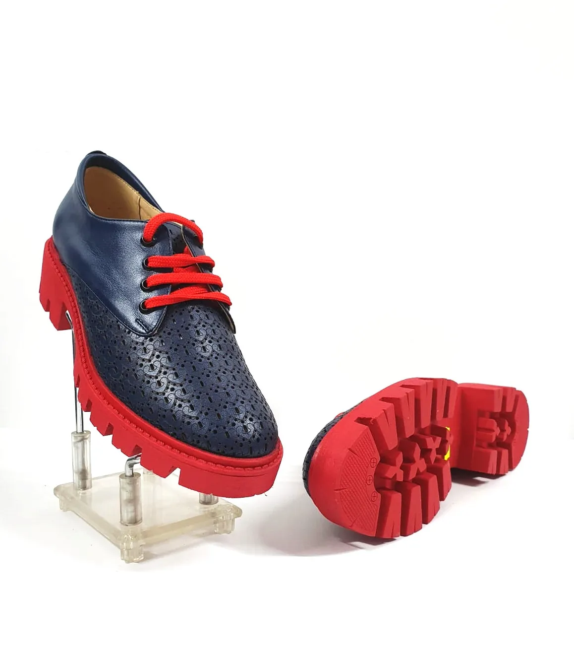 Catinca Shoes XP5 BL pantofi dama piele naturala bleumarin