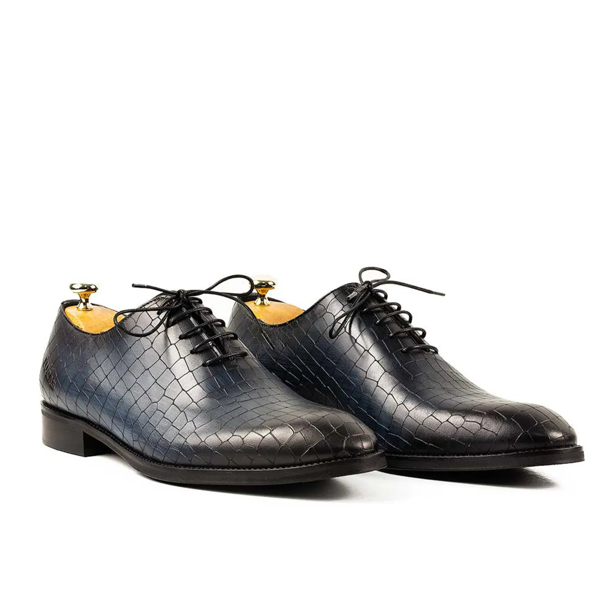 Lucas Shoes Elegant 712 pantofi albastru pictati
