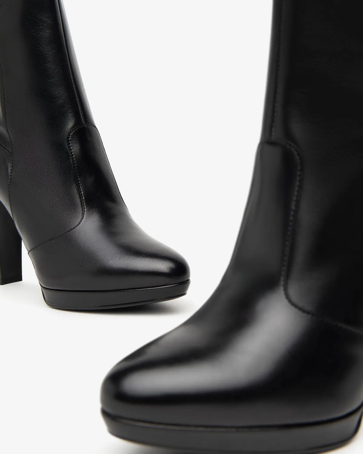 NeroGiardini Premium botine dama piele toc 100 mm