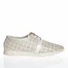 Catinca Shoes D6 A pantofi dama albi piele naturala