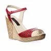 Catinca Shoes P15 R sandale dama piele naturala rosu