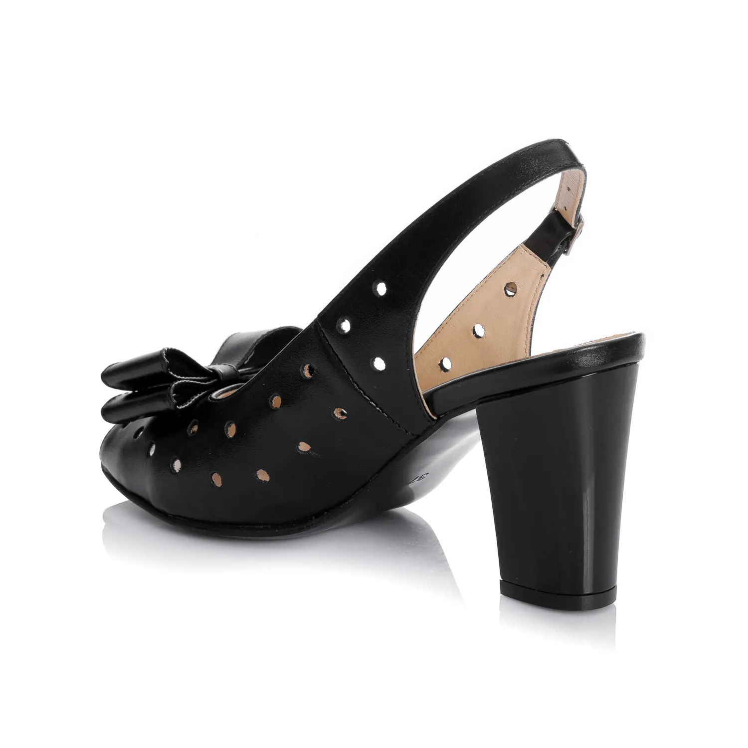 Catinca Shoes F24 NB sandale dama piele neagra