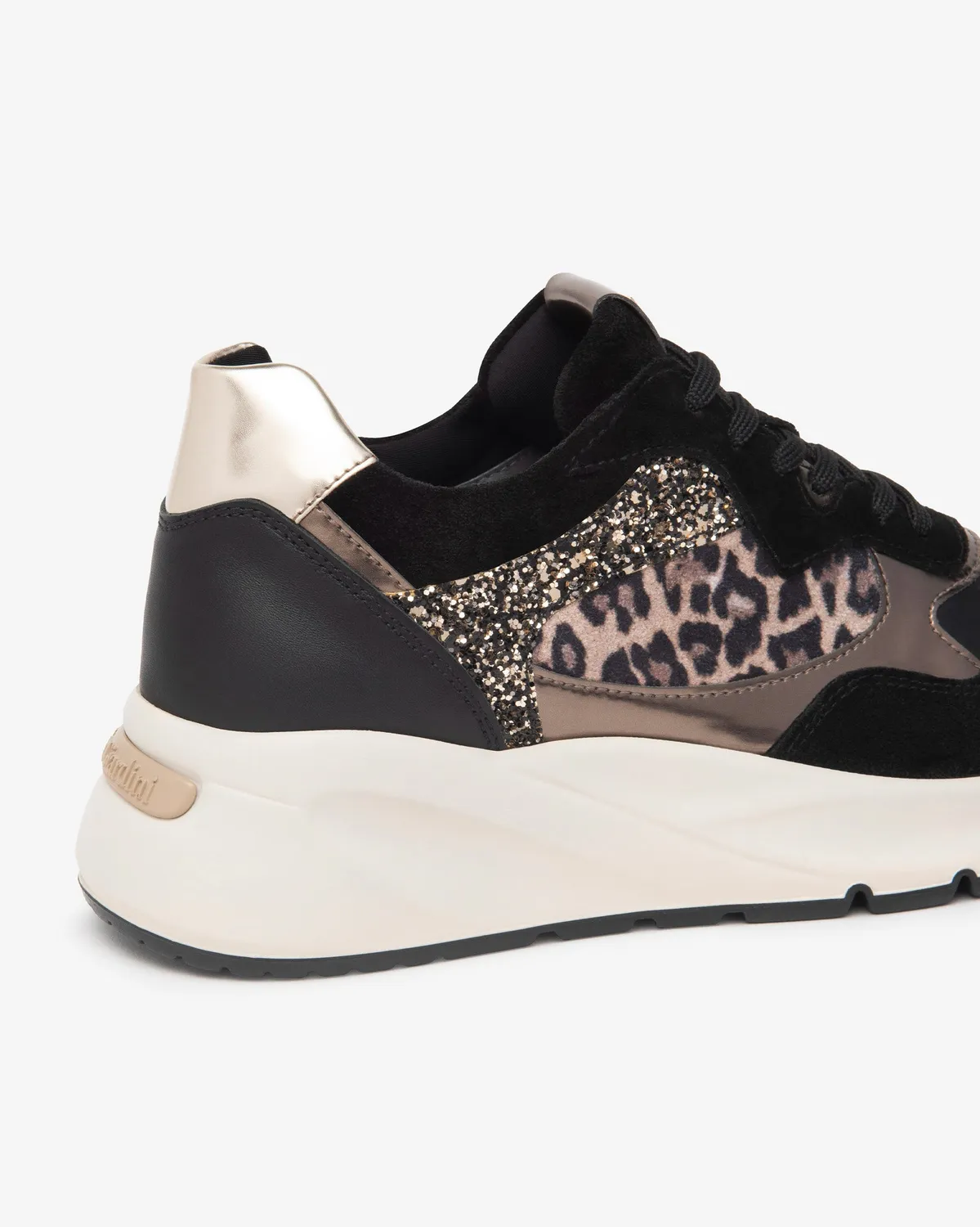 NeroGiardini sneakers dama piele tehnic Memory confort