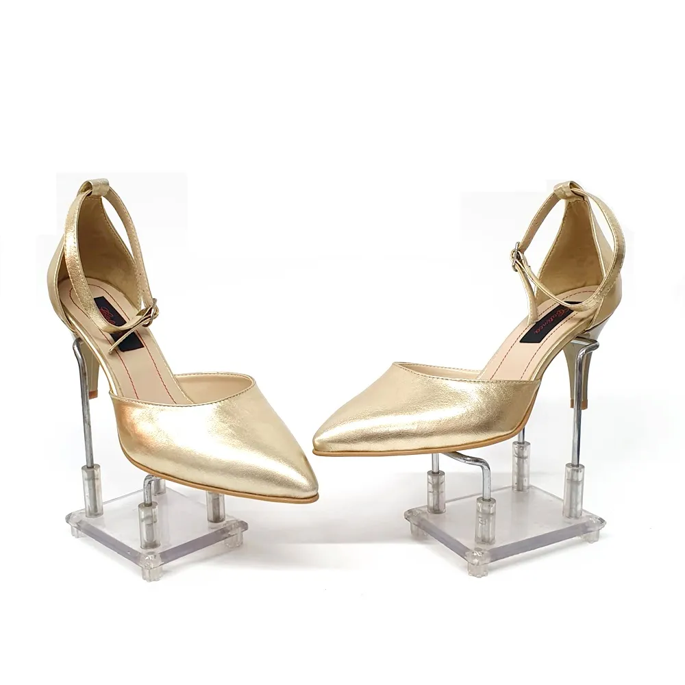 Catinca Shoes D19 AU sandale dama piele auriu
