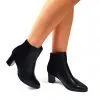 Catinca Shoes GX31 NBA ghete dama piele naturala negru