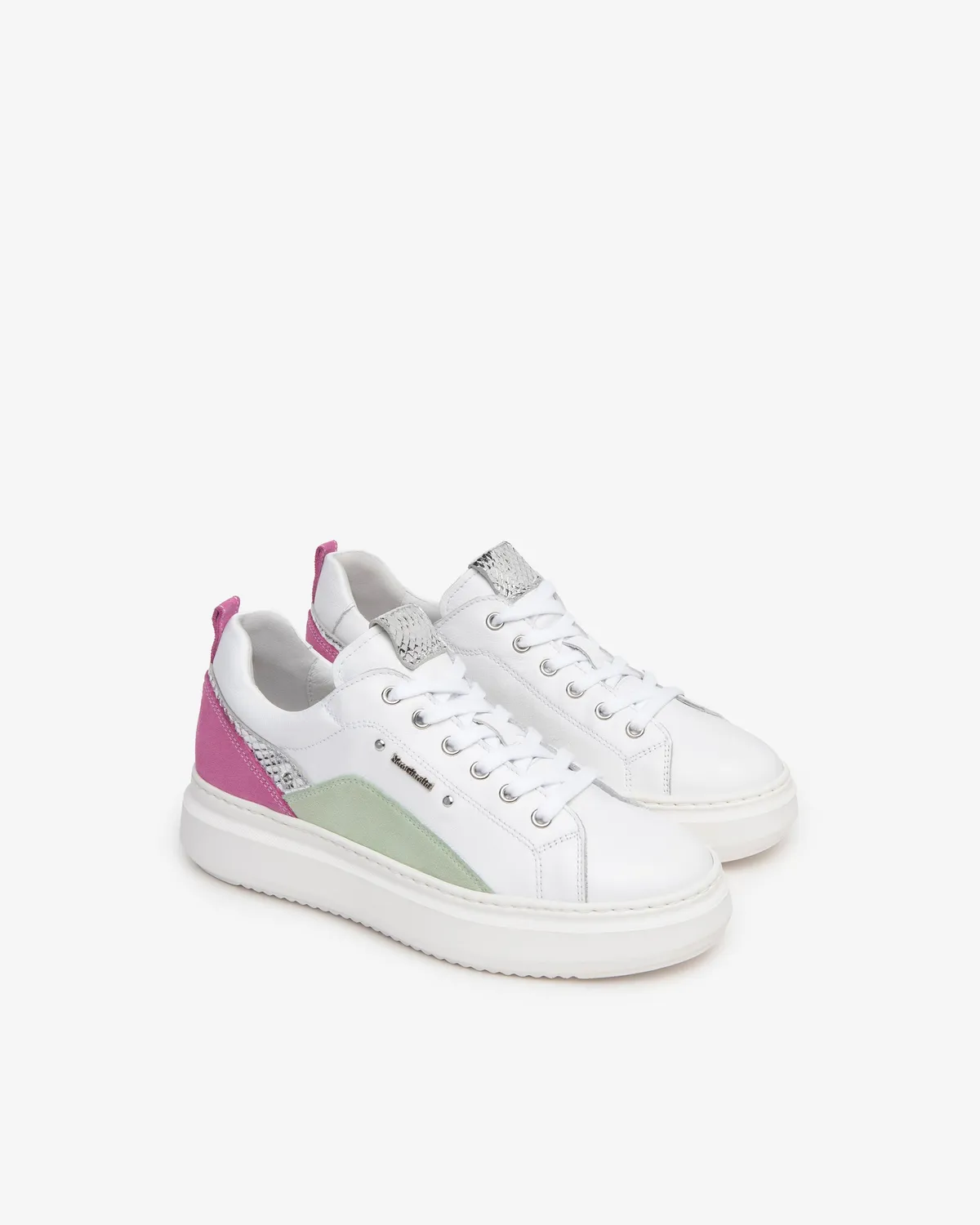 NeroGiardini Sneakers Dama Piele si Piele Intoarsa Confort