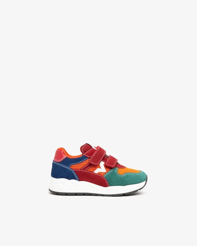 NeroGiardini sneakers piele baieti cu talpa usoara
