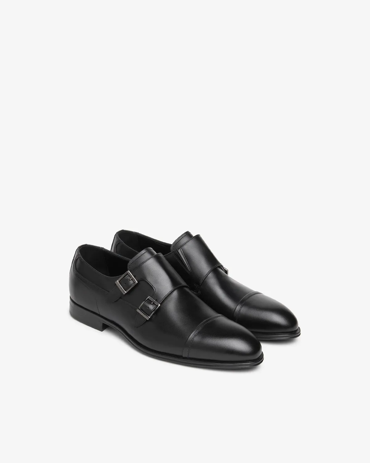 NeroGiardini pantofi barbati piele catarama dubla