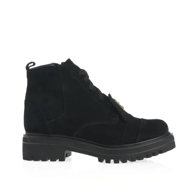 Ana Urbana Shoes Corina ghete negre platforma joasă