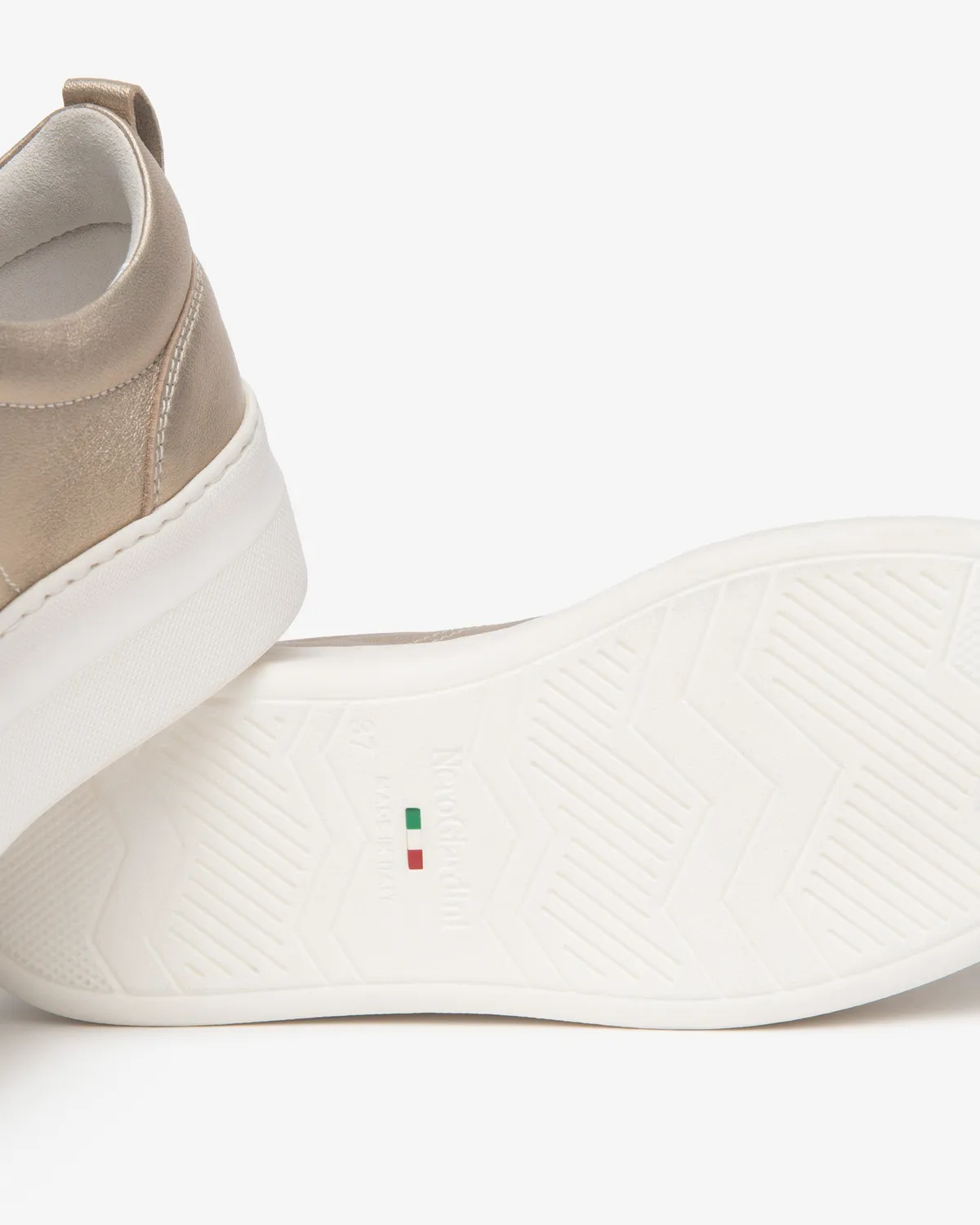 NeroGiardini Sneakers Piele Dama cu Branț Dry-Go Memory