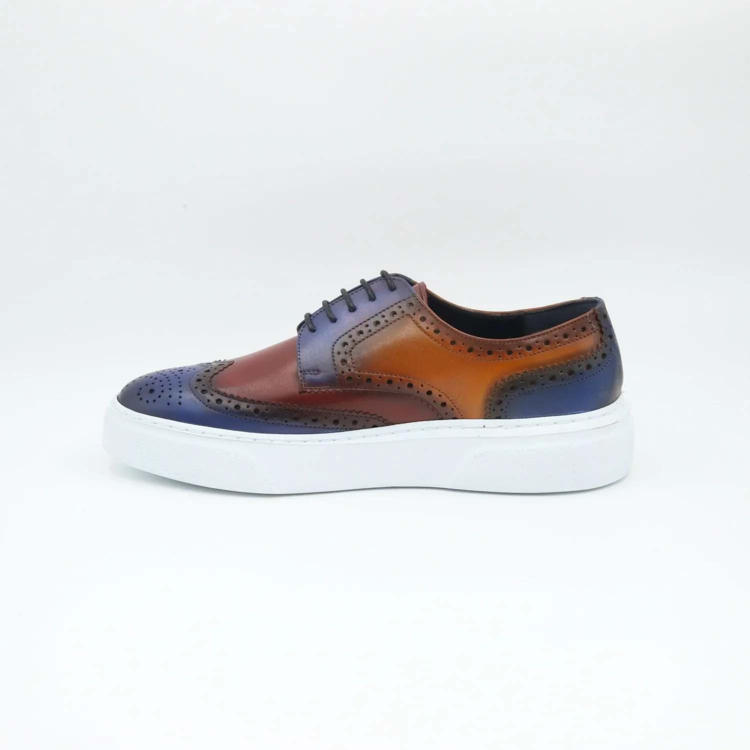 Lucas Shoes Sneaker 519 B-Y-R pantofi sport piele