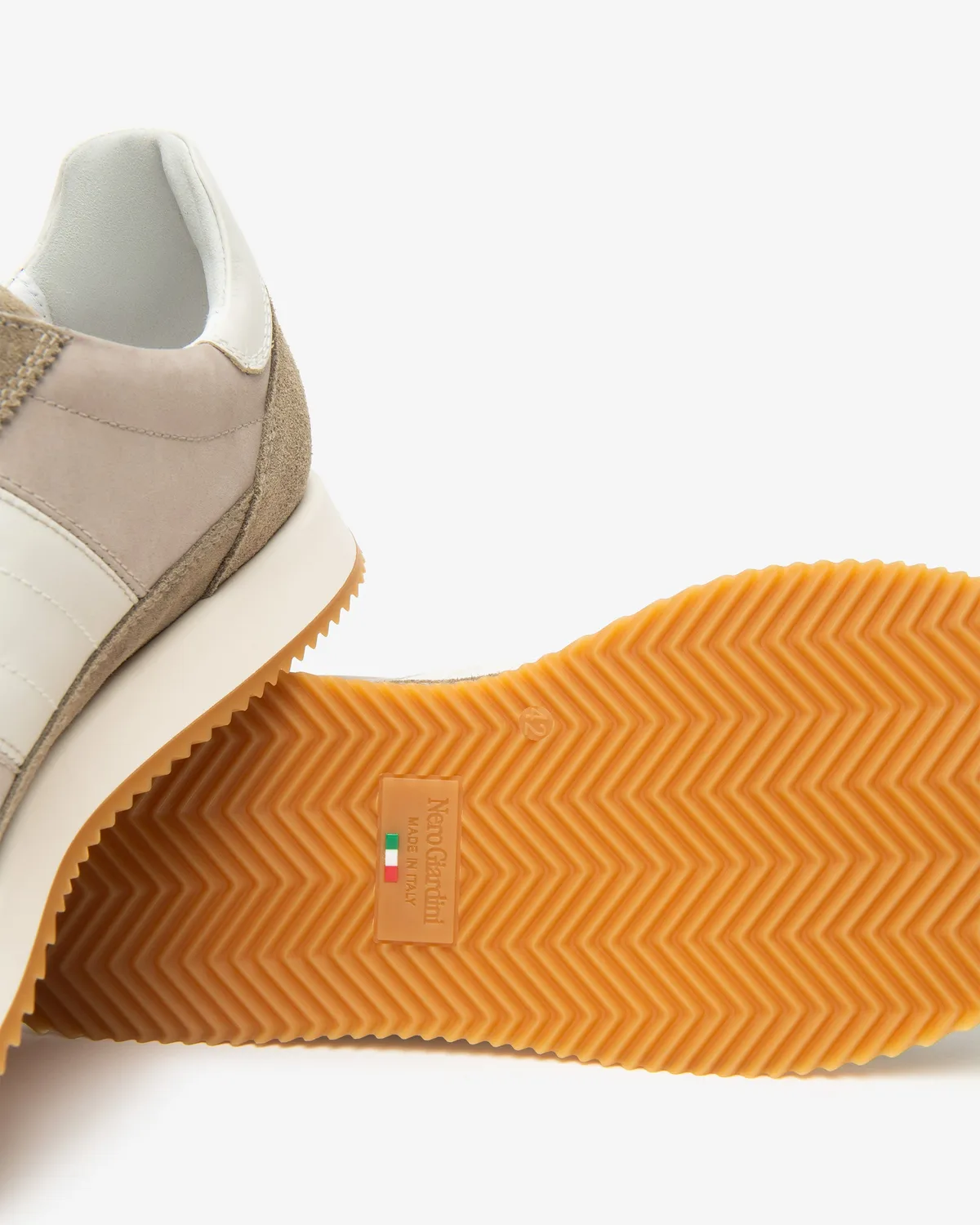 NeroGiardini Sneakers piele barbati casual piele intoarsa