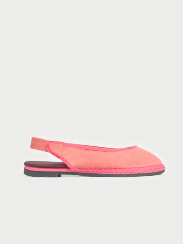 Flagelus Narnia Pink papuci in roz deschis