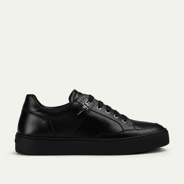 Cesare Paciotti Linea Stark sneakers barbati negri piele