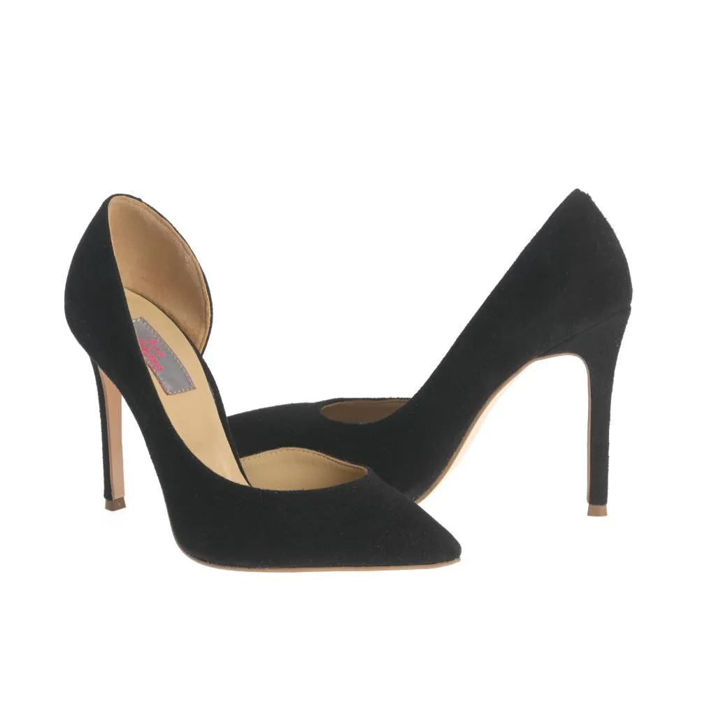 Ana Urbana Shoes Austin pantofi negri toc inalt