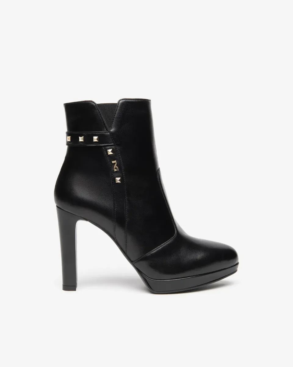 NeroGiardini botine dama piele toc 10 cm