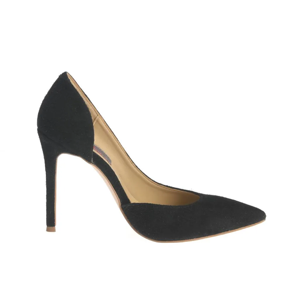 Ana Urbana Shoes Austin pantofi negri toc inalt