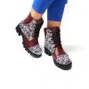 Catinca Shoes BC20 BOBT bocanci piele bordo box