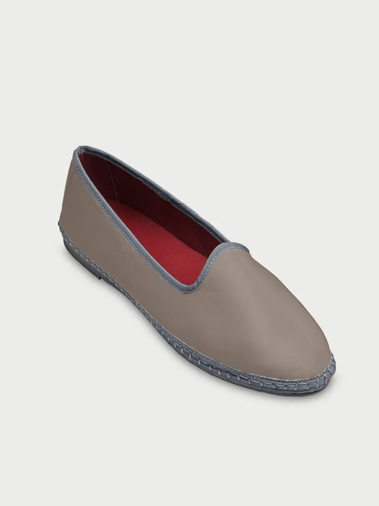 Flagelus Matilde pantofi piele gri damă