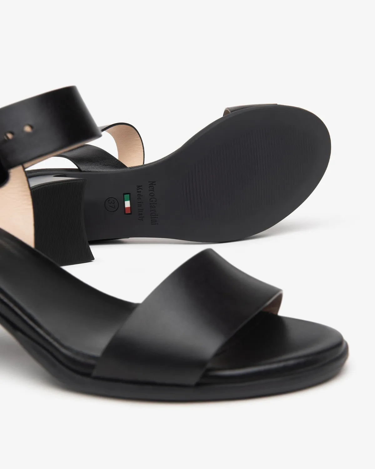 NeroGiardini sandale dama piele de vara confort zilnic
