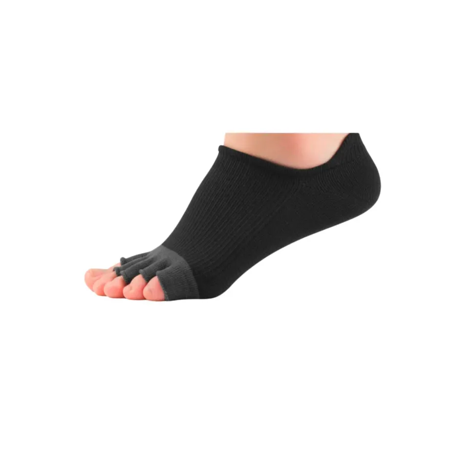 BÄR șosete cu separatoare degete hallux negru