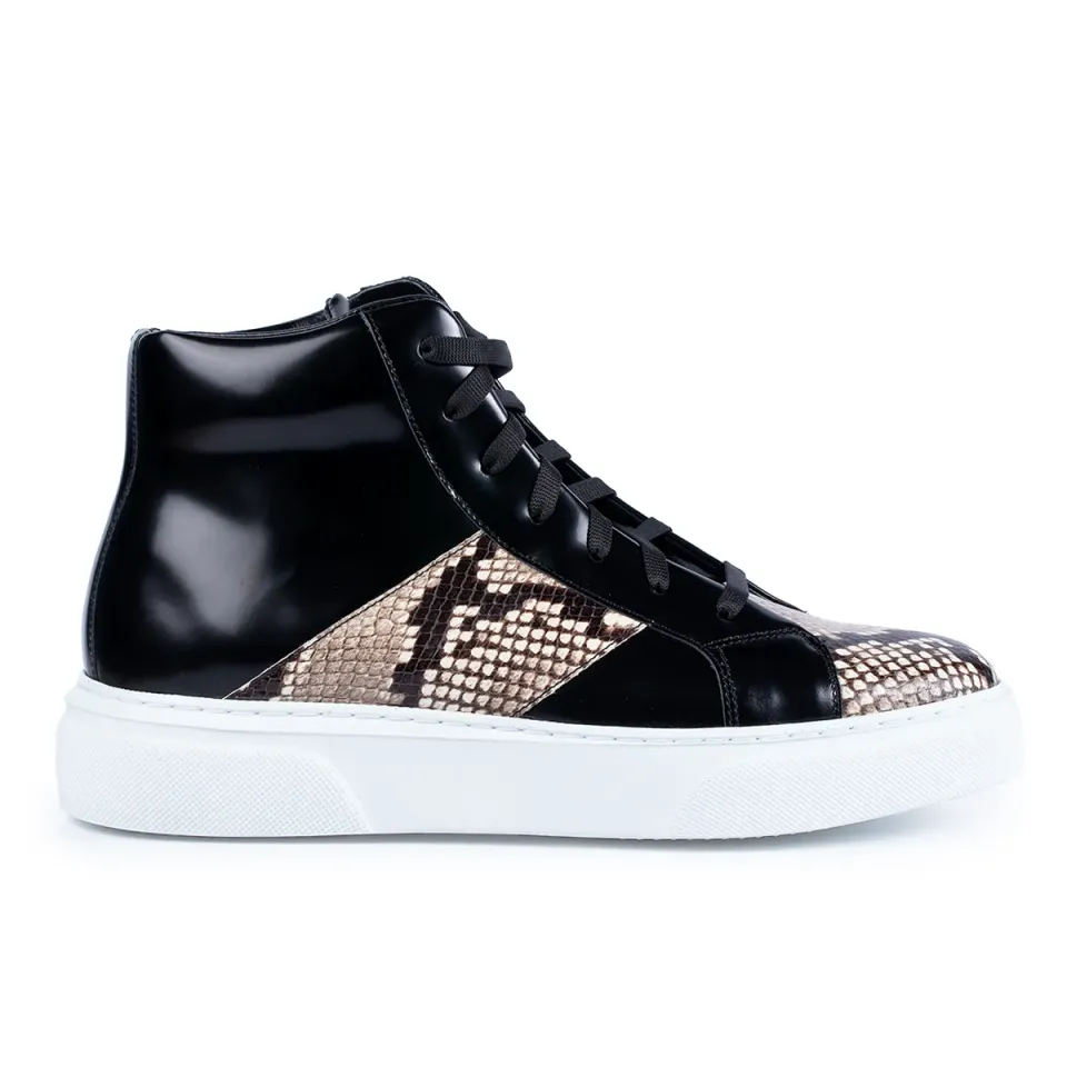 Lucas Shoes Ghete 855 Snake ghete piele piton