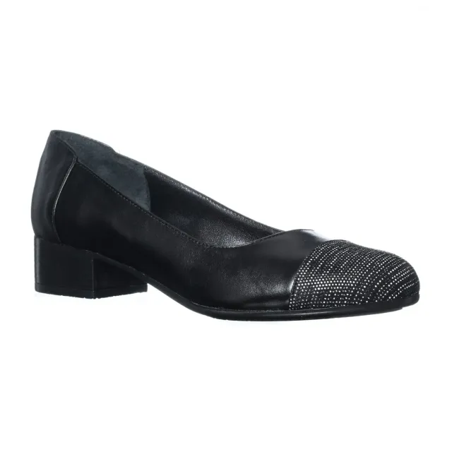 Catinca Shoes T7 NVP pantofi dama negri piele varf puncte