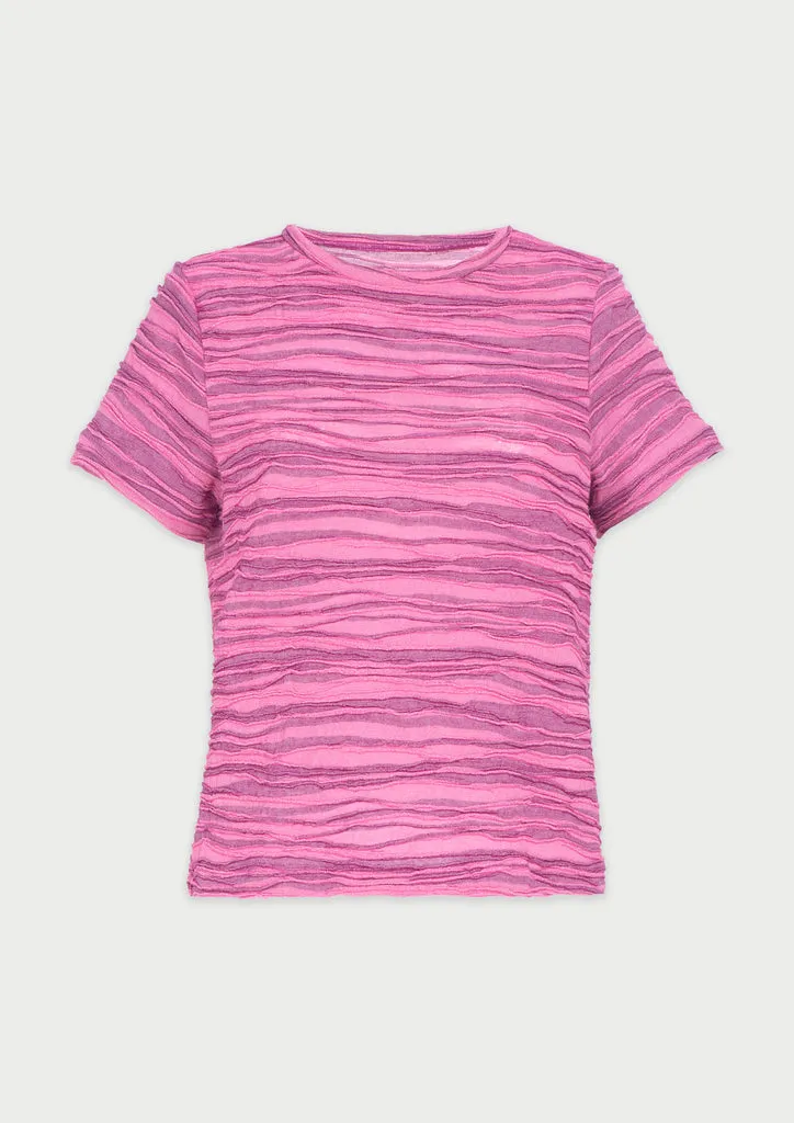 Flagelus Hun Pink tricou roz bumbac