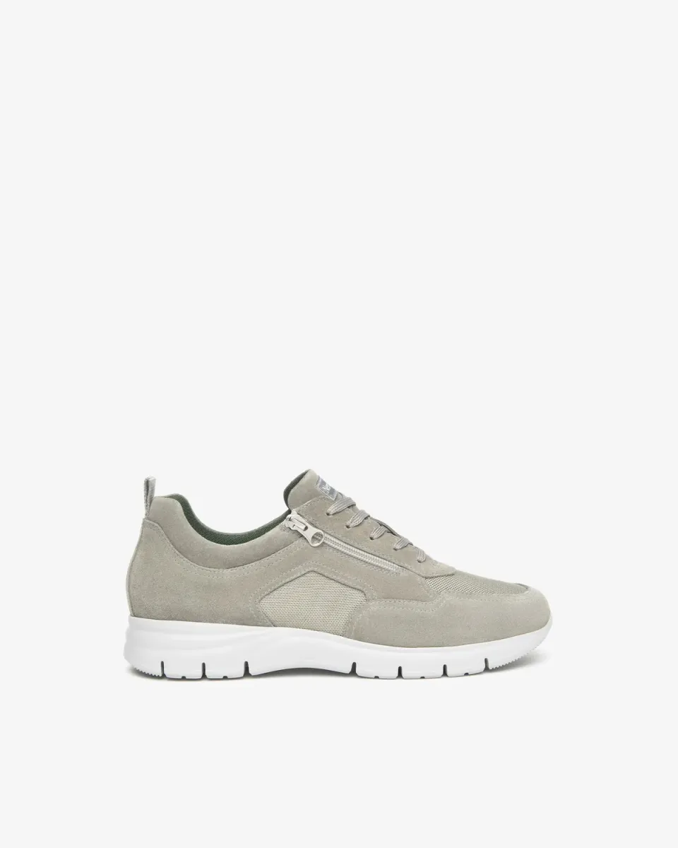 NeroGiardini sneakers barbati piele intoarsa panza