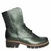 Catinca Shoes BC15 VM bocanci piele verde metalizat